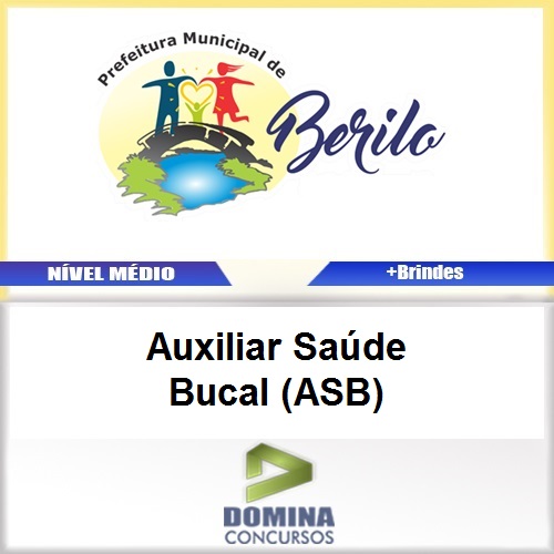 Apostila Berilo MG 2017 Auxiliar Saúde Bucal ASB