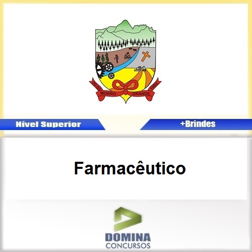 Apostila Morro Grande SC 2017 Farmacêutico