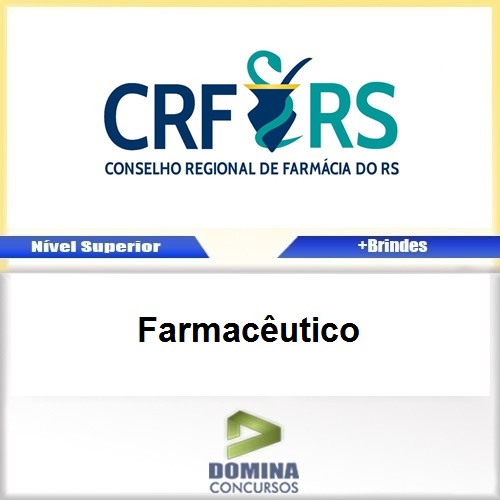 Apostila Concurso CRF RS 2017 Farmacêutico