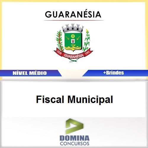 Apostila Guaranésia MG 2017 Fiscal Municipal