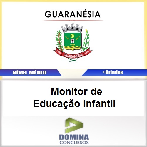 Apostila Guaranésia MG 2017 Monitor Educação Infantil