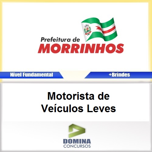Apostila Morrinhos GO 2017 Motorista de Veículos Leves