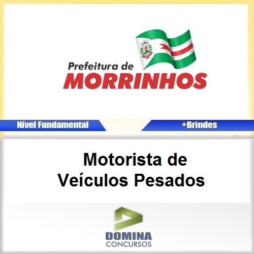 Apostila Morrinhos GO 2017 Motorista Veículos Pesados