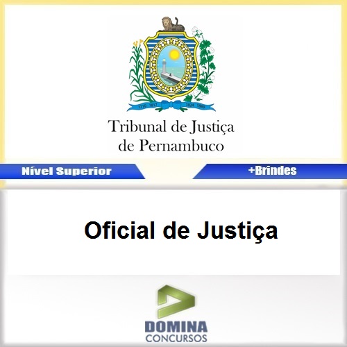 Apostila Concurso TJ PE 2017 Oficial de Justiça PDF