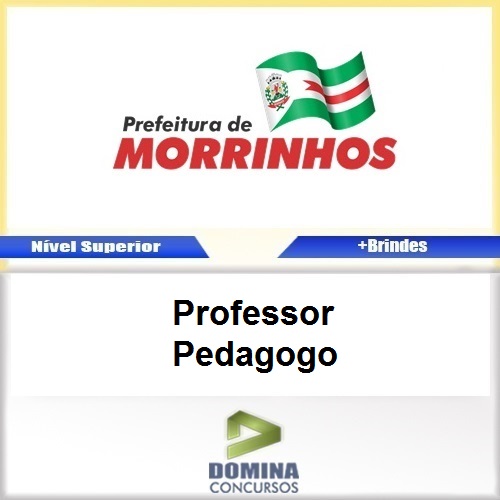 Apostila Morrinhos GO 2017 Professor Pedagogo