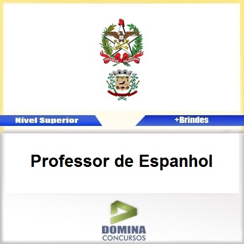 Apostila São José do Cedro 2017 Professor de Espanhol