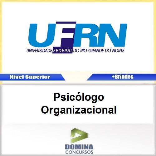Apostila Concurso UFRN 2017 Psicólogo Organizacional