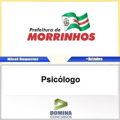 Apostila Morrinhos GO 2017 Psicólogo PDF