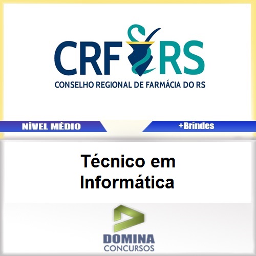Apostila CRF RS 2017 Técnico em Informática PDF