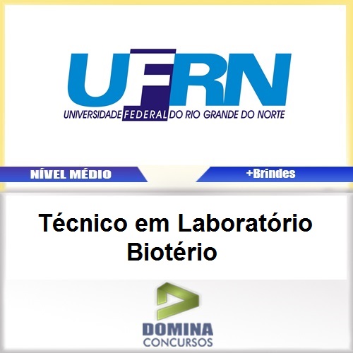 Apostila Concurso UFRN 2017 TEC Laboratório Biotério