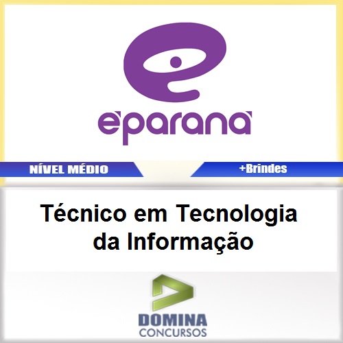 Apostila E Paraná 2017 Técnico Tecnologia Informação