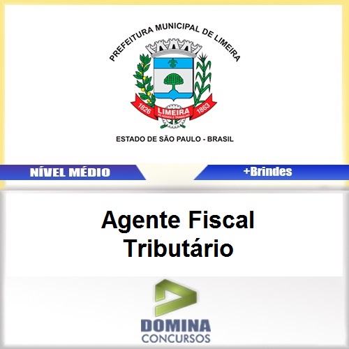 Apostila Limeira SP 2017 Agente Fiscal Tributário
