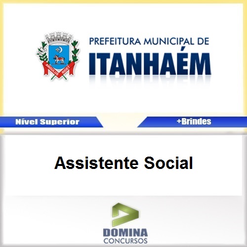 Apostila Itanhaém SP 2017 Assistente Social PDF