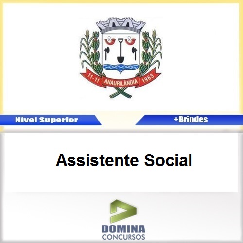 Apostila Anaurilândia MS 2017 Assistente Social
