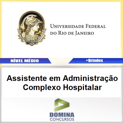 Apostila UFRJ 2017 Assistente Administração Hospitalar