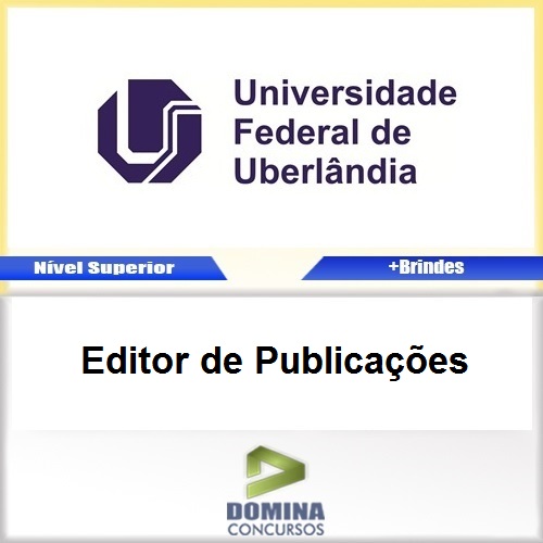 Apostila Concurso UFU 2017 Editor de Publicações