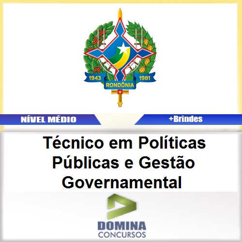 Apostila SEPOG RO 2017 TEC Políticas Governamental