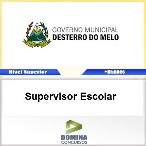 Apostila Desterro Melo MG 2017 Supervisor Escolar