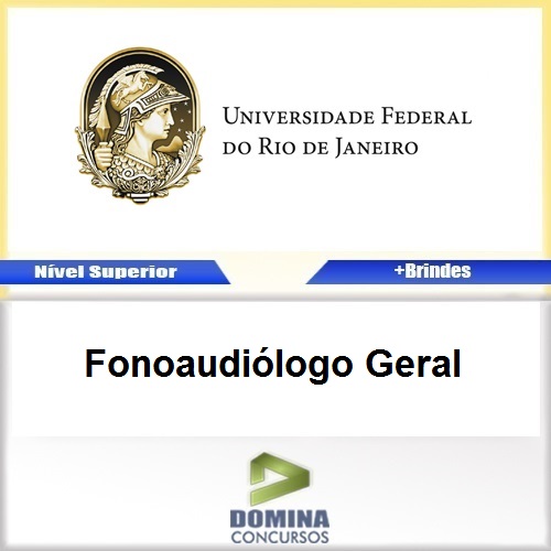 Apostila Concurso UFRJ 2017 Fonoaudiólogo Geral