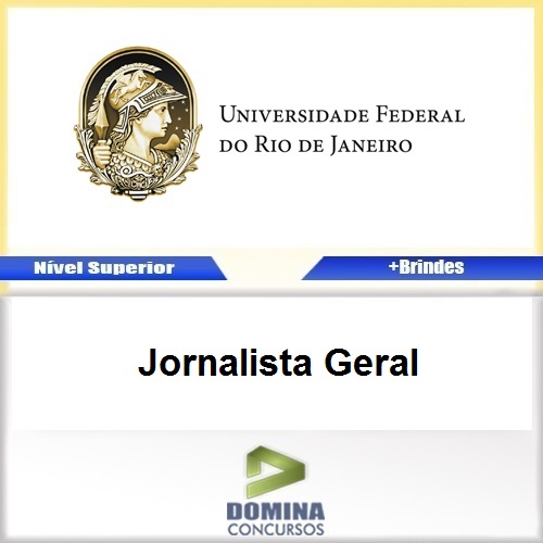 Apostila Concurso UFRJ 2017 Jornalista Geral