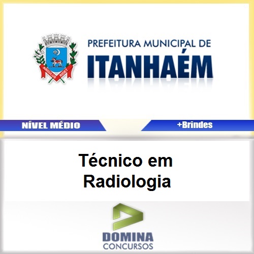 Apostila Itanhaém SP 2017 Técnico em Radiologia