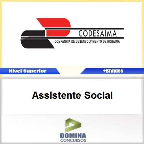 Apostila CODESAIMA RR 2017 Assistente Social