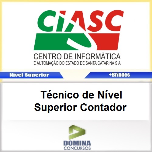 Apostila CIASC 2017 Técnico Superior Contador