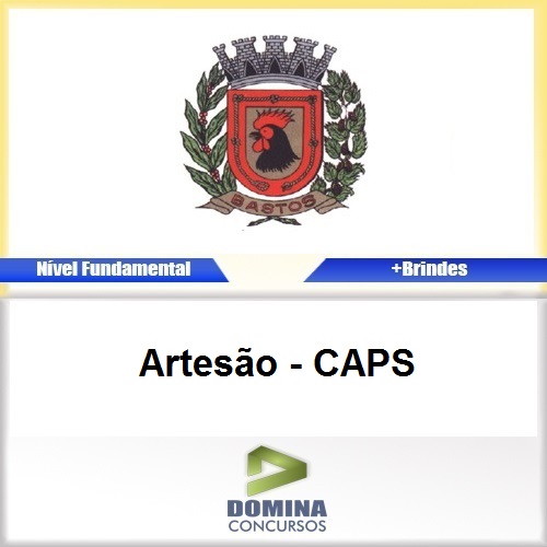 Apostila Concurso Bastos SP 2017 Artesão CAPS