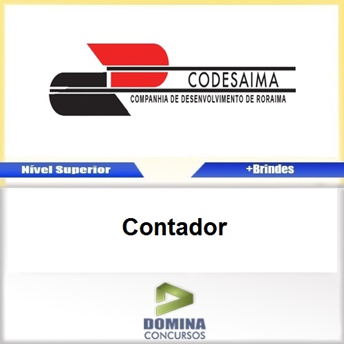 Apostila CODESAIMA RR 2017 Contador Download