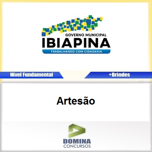 Apostila Ibiapina CE 2017 Artesão Download PDF