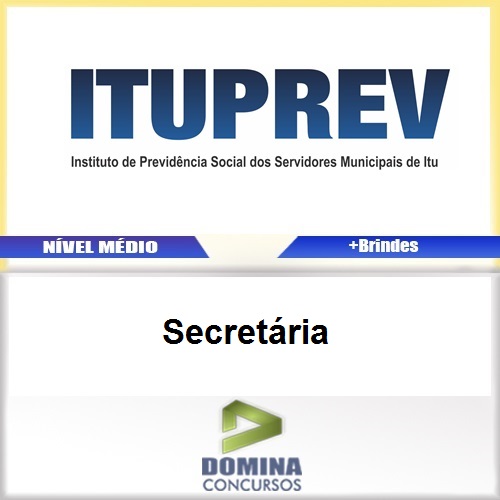 Apostila Concurso ITUPREV 2017 Secretária PDF