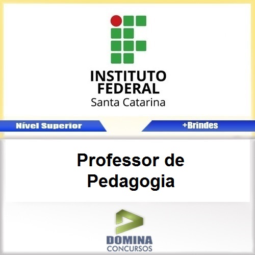 Apostila IFSC 2017 Professor de Pedagogia PDF