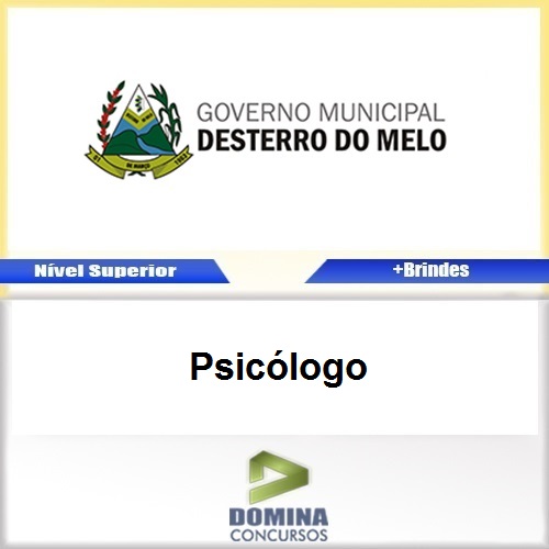 Apostila Desterro Melo MG 2017 Psicólogo PDF