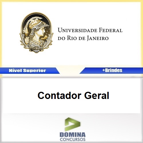 Apostila UFRJ 2017 Contador Geral Download