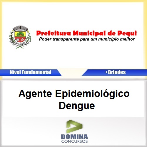 Apostila Pequi MG 2017 Agente Epidemiológico Dengue