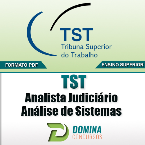 Apostila TST 2017 Analista JUD Análise de Sistemas