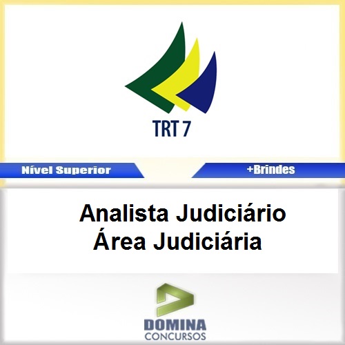 Apostila TRT 7 2017 Analista Judiciário Área Judiciária