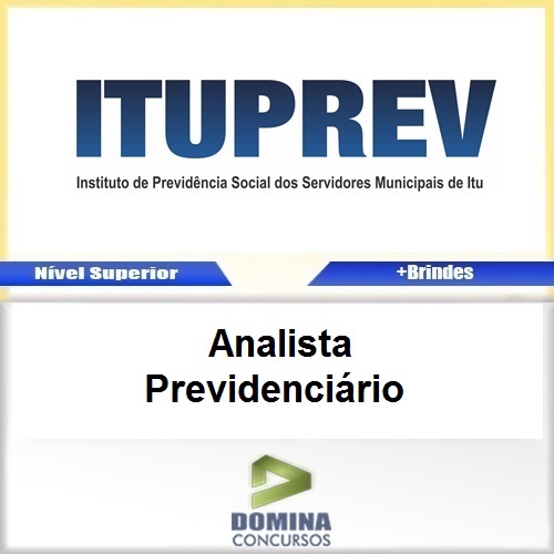 Apostila Concurso ITUPREV 2017 Analista Previdenciário