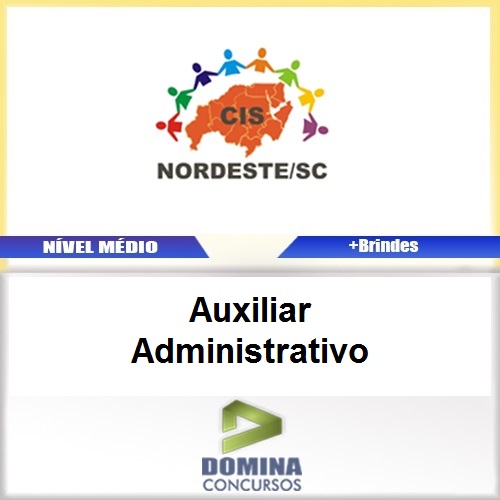 Apostila CISNORDESTE SC 2017 Auxiliar Administrativo