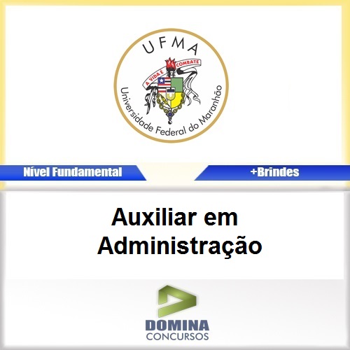 Apostila UFMA 2017 Auxiliar em Administração PDF