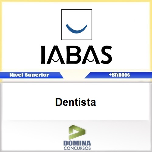 Apostila Concurso IABAS RJ 2017 Dentista PDF