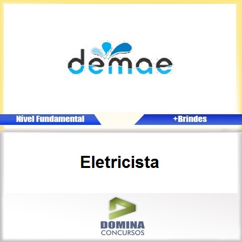 Apostila Concurso DEMAE GO 2017 Eletricista PDF
