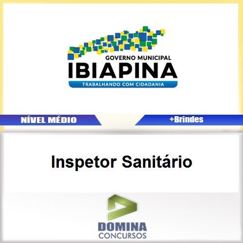 Apostila Concurso Ibiapina CE 2017 Inspetor Sanitário