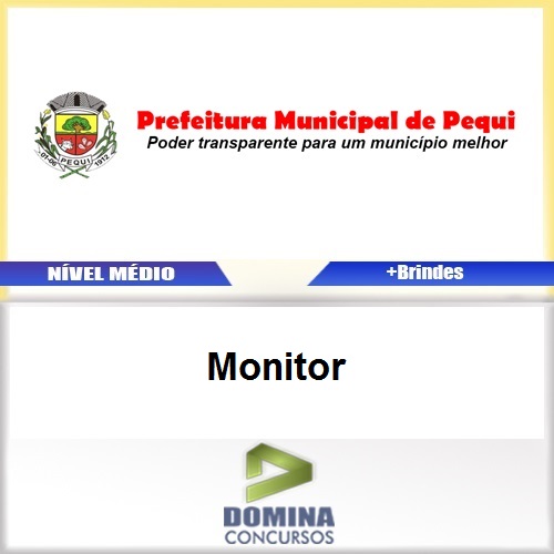 Apostila Pequi MG 2017 Monitor Download PDF