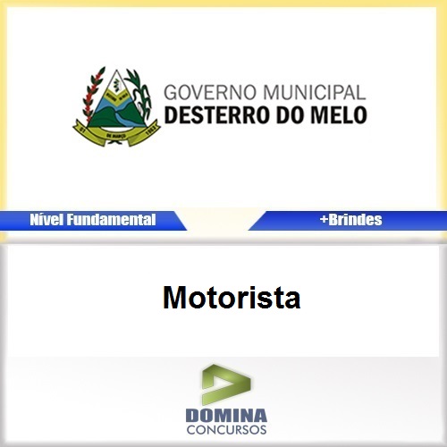 Apostila Desterro Melo MG 2017 Motorista Download