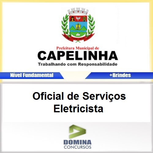 Apostila Capelinha MG 2017 Oficial Serviços Eletricista