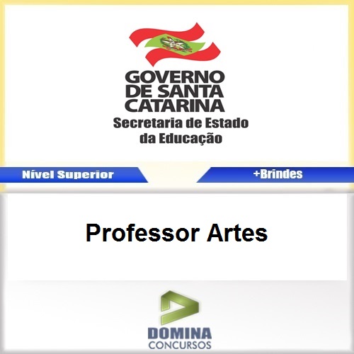 Apostila SED SC 2017 Professor Artes Download
