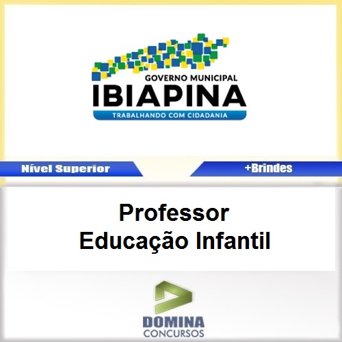 Apostila Ibiapina CE 2017 Professor Educação Infantil
