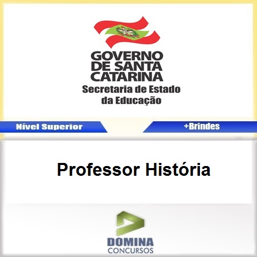 Apostila Concurso SED SC 2017 Professor História