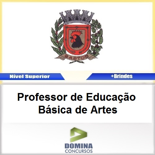 Apostila Concurso Bastos SP 2017 Professor de Artes